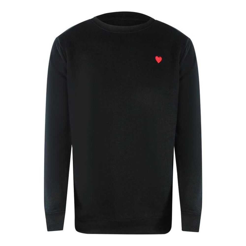 Love Moschino Mens Small Logo Sweatshirt / Black
